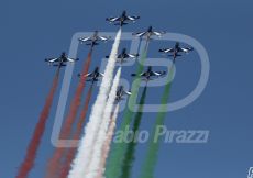 BASE FRECCE TRICOLORI DI RIVOLTO,55 ANNIVERSARIO FRECCE TRICOLORI 2015,AEREI MILITARI,AERONAUTICA SPORTIVA.