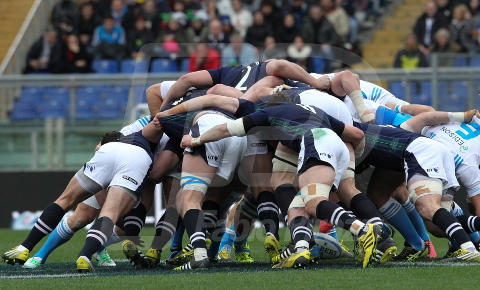 27/02/2016 ROMA STADIO OLIMPICO RUGBY 6 NAZIONI 2016 ITALIA-SCOZIA
NELLA FOTO :
