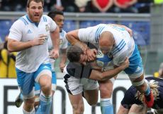 27/02/2016 ROMA STADIO OLIMPICO RUGBY 6 NAZIONI 2016 ITALIA-SCOZIA
NELLA FOTO :