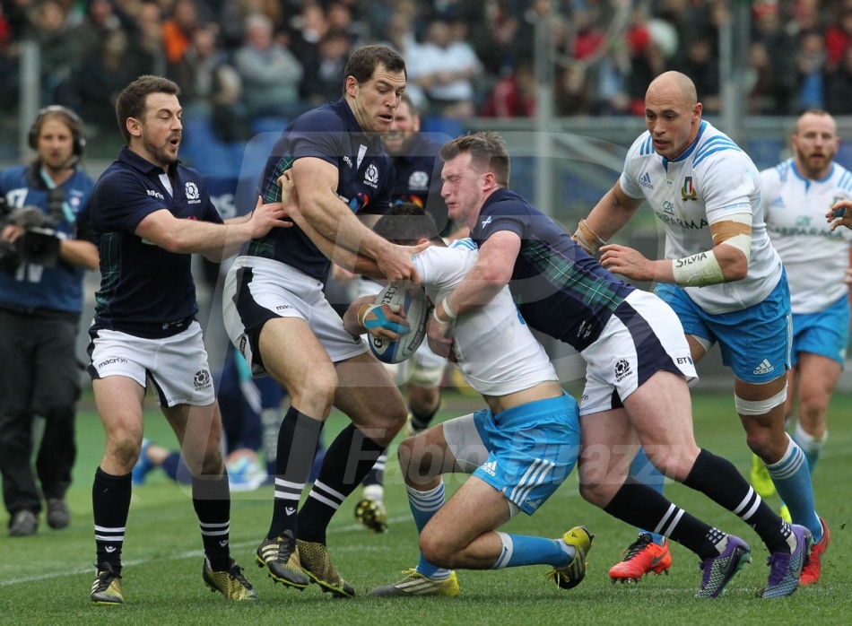 27/02/2016 ROMA STADIO OLIMPICO RUGBY 6 NAZIONI 2016 ITALIA-SCOZIA
NELLA FOTO :