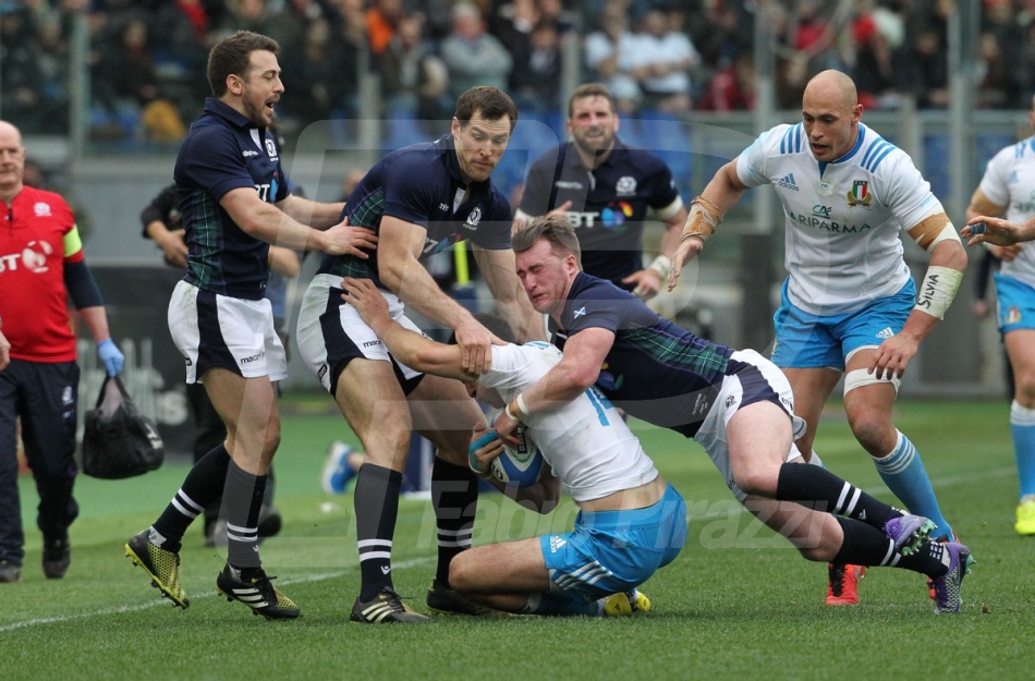 27/02/2016 ROMA STADIO OLIMPICO RUGBY 6 NAZIONI 2016 ITALIA-SCOZIA
NELLA FOTO :
