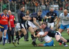 27/02/2016 ROMA STADIO OLIMPICO RUGBY 6 NAZIONI 2016 ITALIA-SCOZIA
NELLA FOTO :