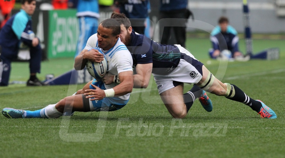 27/02/2016 ROMA STADIO OLIMPICO RUGBY 6 NAZIONI 2016 ITALIA-SCOZIA
NELLA FOTO :