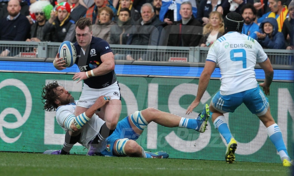27/02/2016 ROMA STADIO OLIMPICO RUGBY 6 NAZIONI 2016 ITALIA-SCOZIA
NELLA FOTO :
