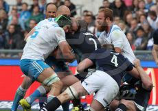 27/02/2016 ROMA STADIO OLIMPICO RUGBY 6 NAZIONI 2016 ITALIA-SCOZIA
NELLA FOTO :