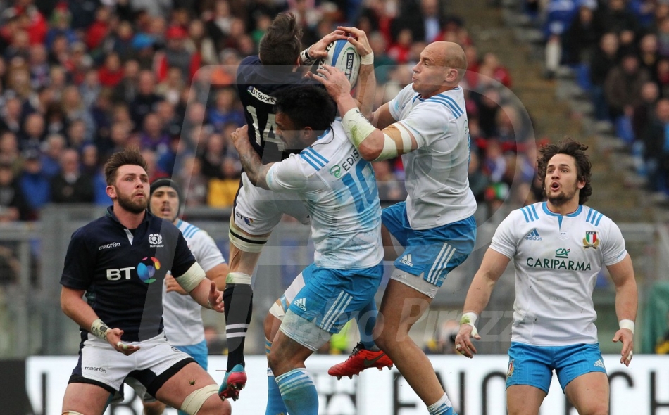 27/02/2016 ROMA STADIO OLIMPICO RUGBY 6 NAZIONI 2016 ITALIA-SCOZIA
NELLA FOTO :