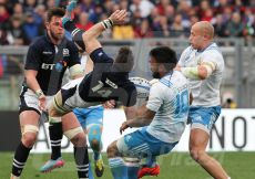 27/02/2016 ROMA STADIO OLIMPICO RUGBY 6 NAZIONI 2016 ITALIA-SCOZIA
NELLA FOTO :