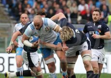 27/02/2016 ROMA STADIO OLIMPICO RUGBY 6 NAZIONI 2016 ITALIA-SCOZIA
NELLA FOTO :