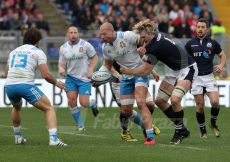 27/02/2016 ROMA STADIO OLIMPICO RUGBY 6 NAZIONI 2016 ITALIA-SCOZIA
NELLA FOTO :