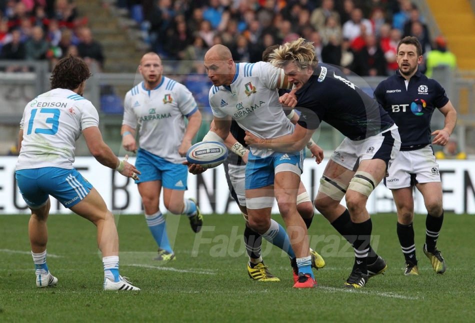 27/02/2016 ROMA STADIO OLIMPICO RUGBY 6 NAZIONI 2016 ITALIA-SCOZIA
NELLA FOTO :