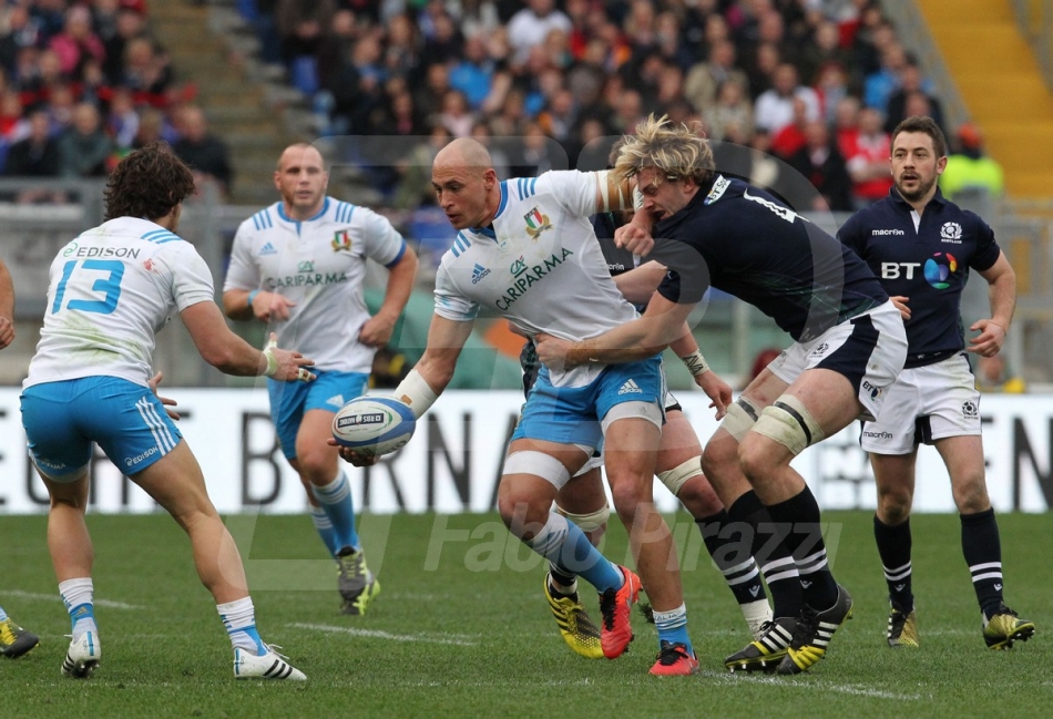 27/02/2016 ROMA STADIO OLIMPICO RUGBY 6 NAZIONI 2016 ITALIA-SCOZIA
NELLA FOTO :