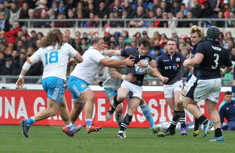 27/02/2016 ROMA STADIO OLIMPICO RUGBY 6 NAZIONI 2016 ITALIA-SCOZIA
NELLA FOTO :