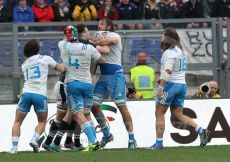 27/02/2016 ROMA STADIO OLIMPICO RUGBY 6 NAZIONI 2016 ITALIA-SCOZIA
NELLA FOTO :