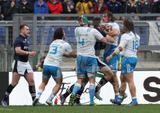 27/02/2016 ROMA STADIO OLIMPICO RUGBY 6 NAZIONI 2016 ITALIA-SCOZIA
NELLA FOTO :