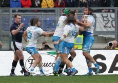 27/02/2016 ROMA STADIO OLIMPICO RUGBY 6 NAZIONI 2016 ITALIA-SCOZIA
NELLA FOTO :