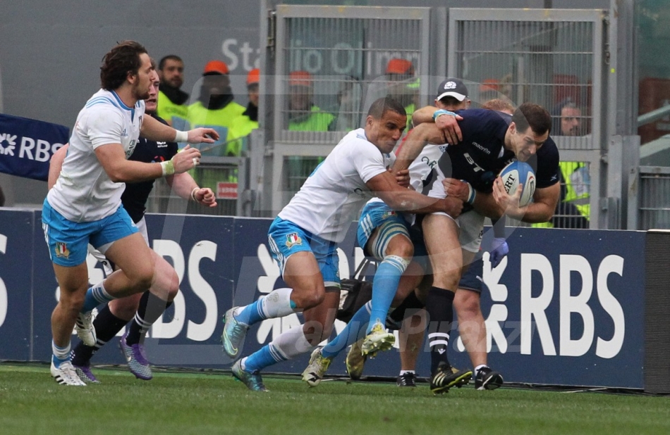 27/02/2016 ROMA STADIO OLIMPICO RUGBY 6 NAZIONI 2016 ITALIA-SCOZIA
NELLA FOTO :