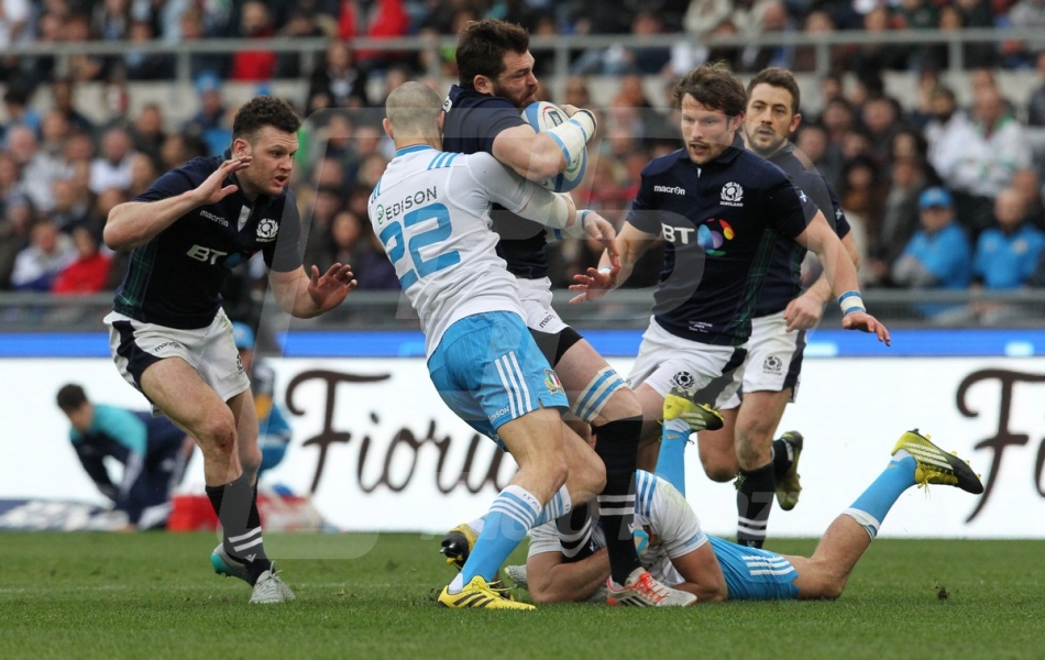 27/02/2016 ROMA STADIO OLIMPICO RUGBY 6 NAZIONI 2016 ITALIA-SCOZIA
NELLA FOTO :