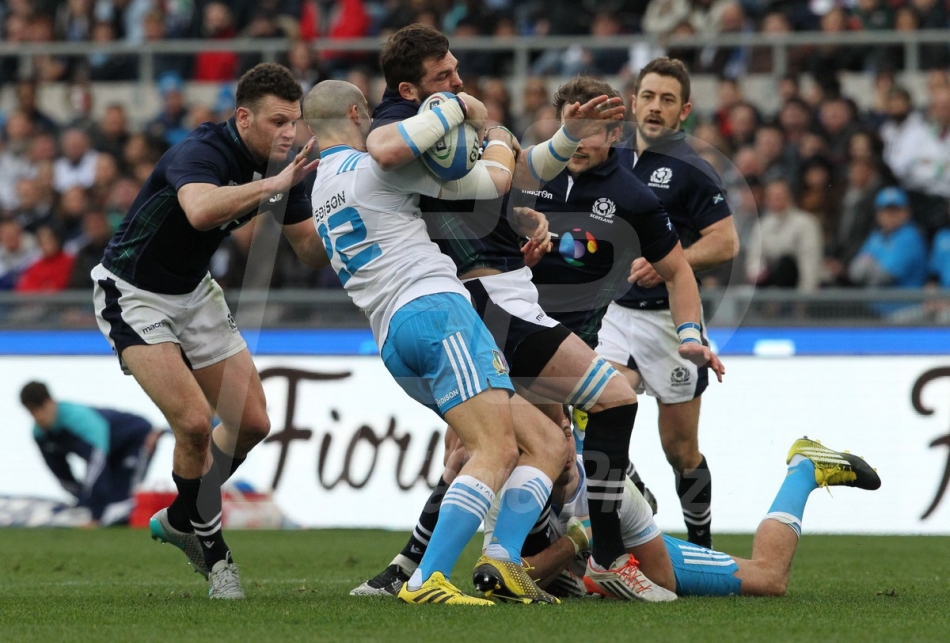 27/02/2016 ROMA STADIO OLIMPICO RUGBY 6 NAZIONI 2016 ITALIA-SCOZIA
NELLA FOTO :