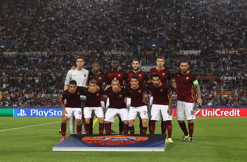 16/09/2015;ROMA CALCIO;STADIO OLIMPICO; CHAMPIONS LEAGUE; CALCIO;BARCELLONA CALCIO  
NELLA FOTO: