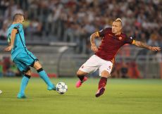 16/09/2015;ROMA CALCIO;STADIO OLIMPICO; CHAMPIONS LEAGUE; CALCIO;BARCELLONA CALCIO  
NELLA FOTO: NAINGGOLAN