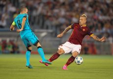 16/09/2015;ROMA CALCIO;STADIO OLIMPICO; CHAMPIONS LEAGUE; CALCIO;BARCELLONA CALCIO  
NELLA FOTO: NAINGGOLAN