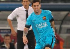 16/09/2015;ROMA CALCIO;STADIO OLIMPICO; CHAMPIONS LEAGUE; CALCIO;BARCELLONA CALCIO  
NELLA FOTO: MESSI