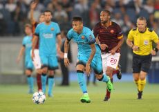 16/09/2015;ROMA CALCIO;STADIO OLIMPICO; CHAMPIONS LEAGUE; CALCIO;BARCELLONA CALCIO  
NELLA FOTO: NEYMAR
