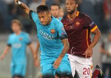 16/09/2015;ROMA CALCIO;STADIO OLIMPICO; CHAMPIONS LEAGUE; CALCIO;BARCELLONA CALCIO  
NELLA FOTO: NEYMAR
