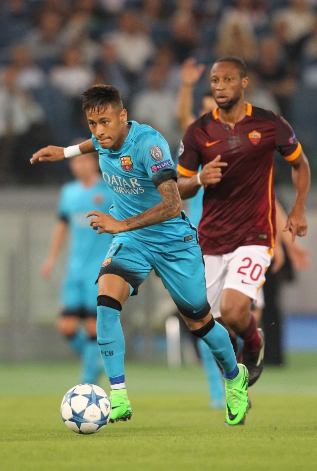 16/09/2015;ROMA CALCIO;STADIO OLIMPICO; CHAMPIONS LEAGUE; CALCIO;BARCELLONA CALCIO  
NELLA FOTO: NEYMAR