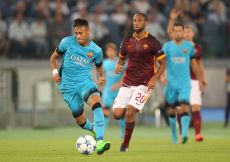 16/09/2015;ROMA CALCIO;STADIO OLIMPICO; CHAMPIONS LEAGUE; CALCIO;BARCELLONA CALCIO  
NELLA FOTO: NEYMAR