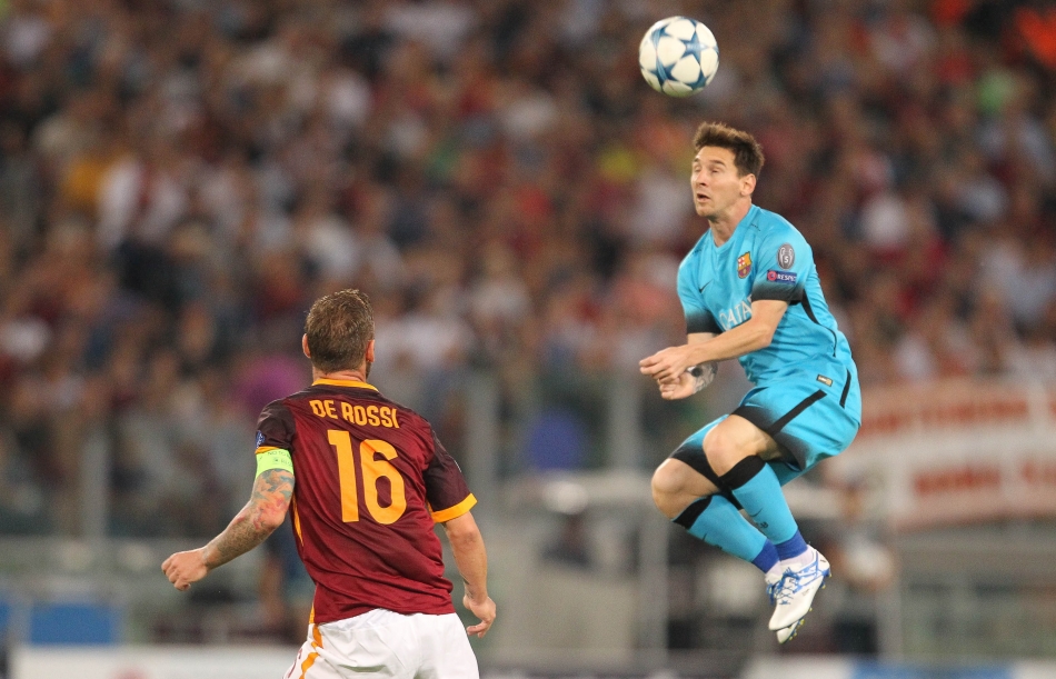 16/09/2015;ROMA CALCIO;STADIO OLIMPICO; CHAMPIONS LEAGUE; CALCIO;BARCELLONA CALCIO  
NELLA FOTO: MESSI
