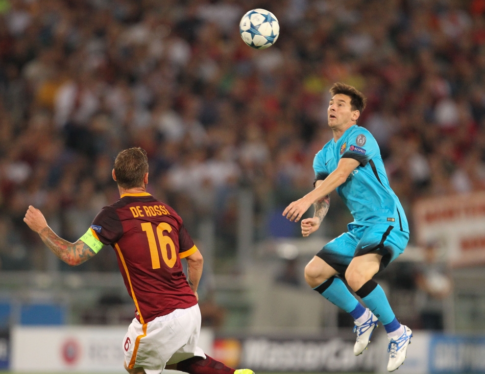 16/09/2015;ROMA CALCIO;STADIO OLIMPICO; CHAMPIONS LEAGUE; CALCIO;BARCELLONA CALCIO  
NELLA FOTO: MESSI