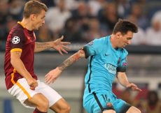 16/09/2015;ROMA CALCIO;STADIO OLIMPICO; CHAMPIONS LEAGUE; CALCIO;BARCELLONA CALCIO  
NELLA FOTO: MESSI
