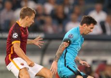 16/09/2015;ROMA CALCIO;STADIO OLIMPICO; CHAMPIONS LEAGUE; CALCIO;BARCELLONA CALCIO  
NELLA FOTO: MESSI