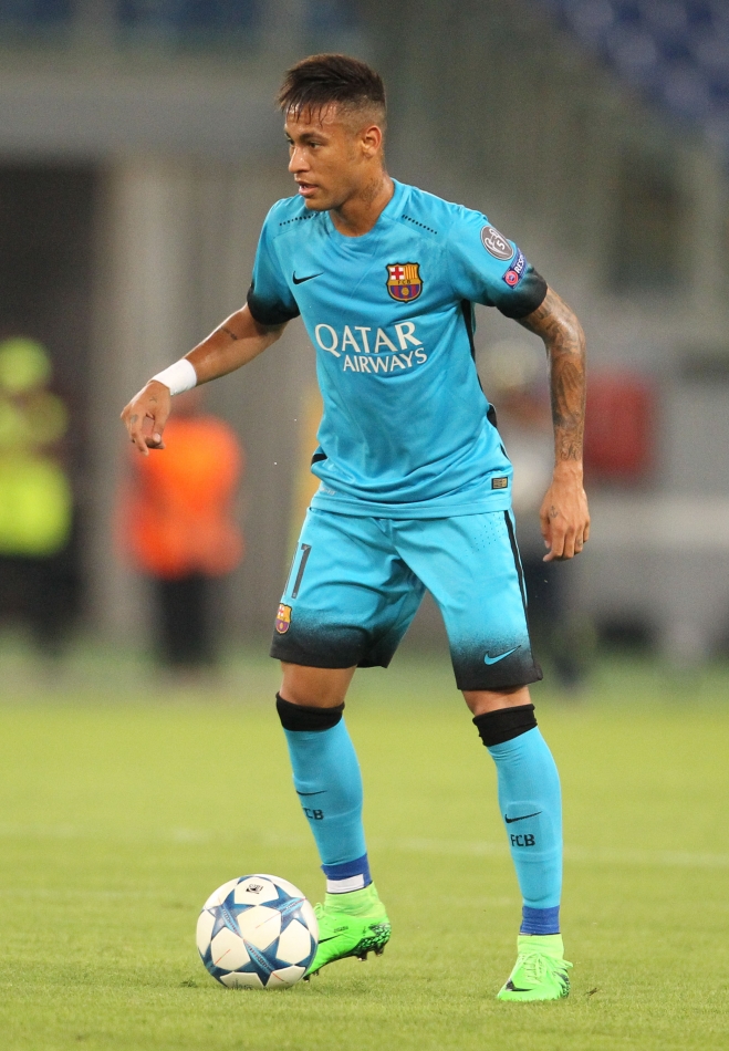 16/09/2015;ROMA CALCIO;STADIO OLIMPICO; CHAMPIONS LEAGUE; CALCIO;BARCELLONA CALCIO  
NELLA FOTO: NEYMAR