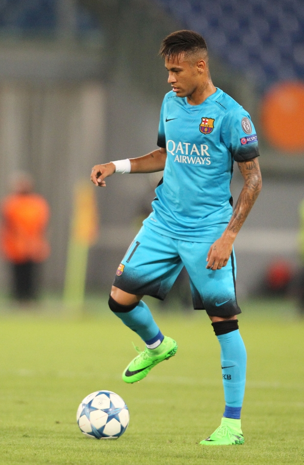 16/09/2015;ROMA CALCIO;STADIO OLIMPICO; CHAMPIONS LEAGUE; CALCIO;BARCELLONA CALCIO  
NELLA FOTO: NEYMAR