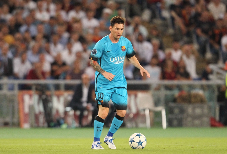 16/09/2015;ROMA CALCIO;STADIO OLIMPICO; CHAMPIONS LEAGUE; CALCIO;BARCELLONA CALCIO  
NELLA FOTO: MESSI