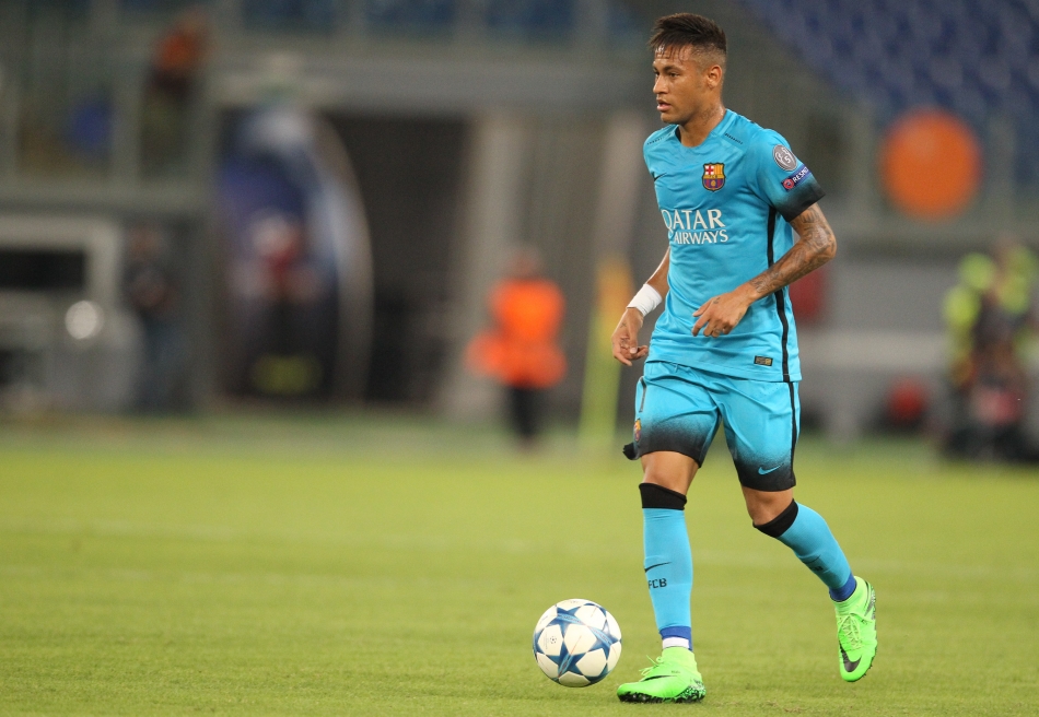 16/09/2015;ROMA CALCIO;STADIO OLIMPICO; CHAMPIONS LEAGUE; CALCIO;BARCELLONA CALCIO  
NELLA FOTO: NEYMAR