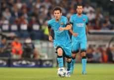 16/09/2015;ROMA CALCIO;STADIO OLIMPICO; CHAMPIONS LEAGUE; CALCIO;BARCELLONA CALCIO  
NELLA FOTO: MESSI