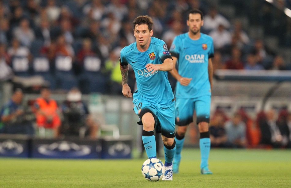 16/09/2015;ROMA CALCIO;STADIO OLIMPICO; CHAMPIONS LEAGUE; CALCIO;BARCELLONA CALCIO  
NELLA FOTO: MESSI