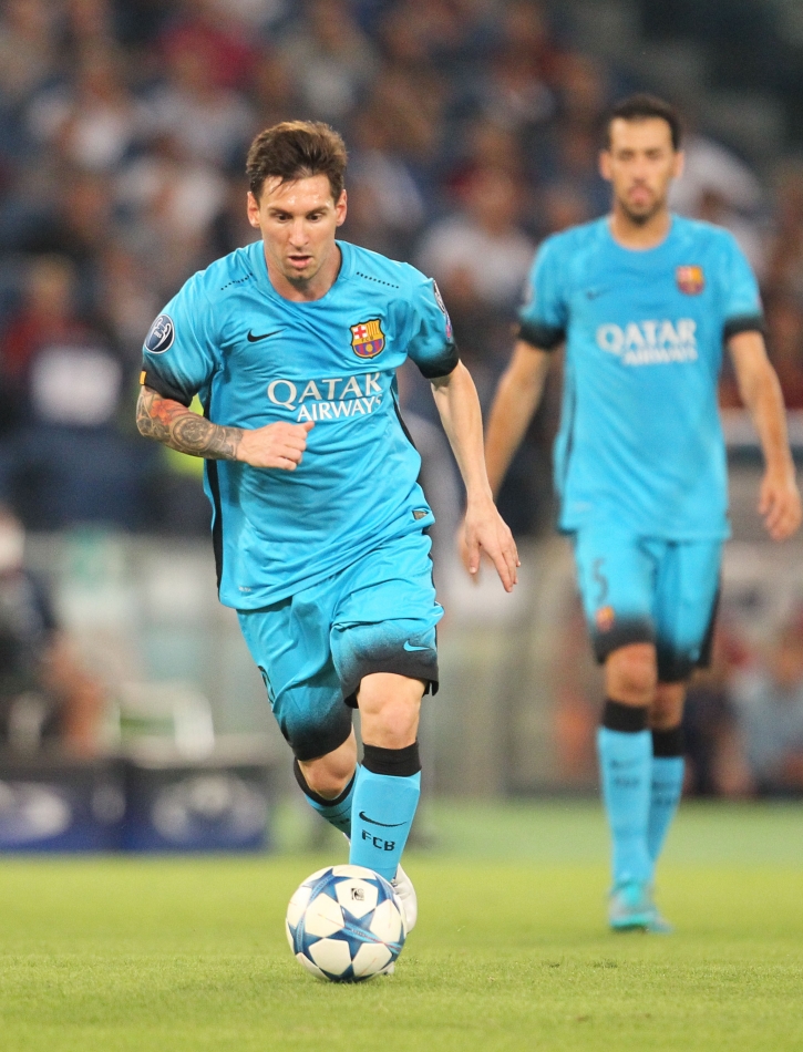 16/09/2015;ROMA CALCIO;STADIO OLIMPICO; CHAMPIONS LEAGUE; CALCIO;BARCELLONA CALCIO  
NELLA FOTO: MESSI