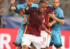 16/09/2015;ROMA CALCIO;STADIO OLIMPICO; CHAMPIONS LEAGUE; CALCIO;BARCELLONA CALCIO  
NELLA FOTO: KEITA