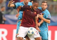 16/09/2015;ROMA CALCIO;STADIO OLIMPICO; CHAMPIONS LEAGUE; CALCIO;BARCELLONA CALCIO  
NELLA FOTO: KEITA