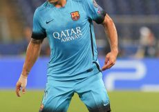 16/09/2015;ROMA CALCIO;STADIO OLIMPICO; CHAMPIONS LEAGUE; CALCIO;BARCELLONA CALCIO  
NELLA FOTO: SUAREZ