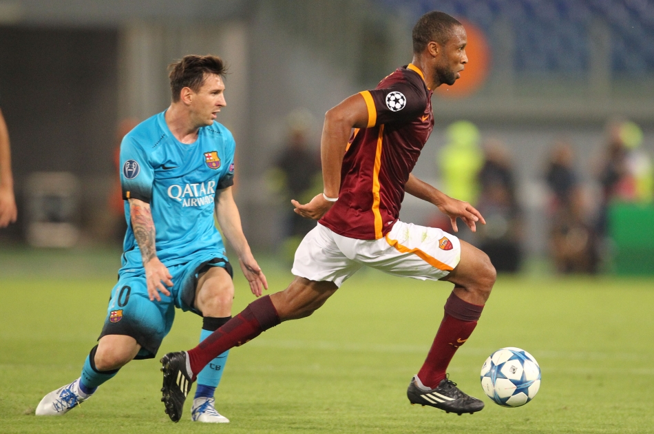 16/09/2015;ROMA CALCIO;STADIO OLIMPICO; CHAMPIONS LEAGUE; CALCIO;BARCELLONA CALCIO  
NELLA FOTO: KEITA