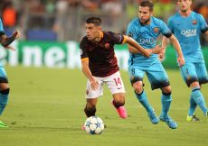 16/09/2015;ROMA CALCIO;STADIO OLIMPICO; CHAMPIONS LEAGUE; CALCIO;BARCELLONA CALCIO  
NELLA FOTO: FALQUE'