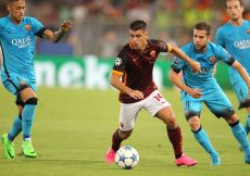 16/09/2015;ROMA CALCIO;STADIO OLIMPICO; CHAMPIONS LEAGUE; CALCIO;BARCELLONA CALCIO  
NELLA FOTO: FALQUE'