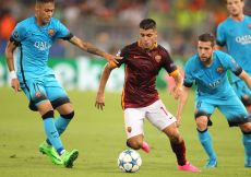 16/09/2015;ROMA CALCIO;STADIO OLIMPICO; CHAMPIONS LEAGUE; CALCIO;BARCELLONA CALCIO  
NELLA FOTO: FALQUE'