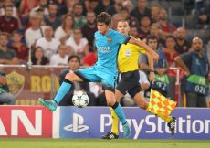 16/09/2015;ROMA CALCIO;STADIO OLIMPICO; CHAMPIONS LEAGUE; CALCIO;BARCELLONA CALCIO  
NELLA FOTO: