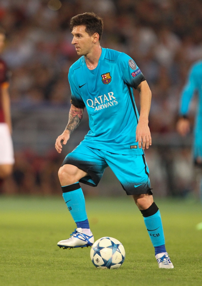 16/09/2015;ROMA CALCIO;STADIO OLIMPICO; CHAMPIONS LEAGUE; CALCIO;BARCELLONA CALCIO  
NELLA FOTO: MESSI